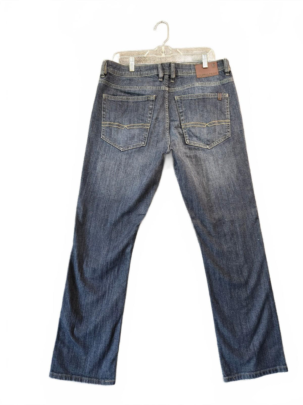 Buffalo David Bitton Driven-X Jeans Men's 34x30 Straight Stretch Blue Denim
