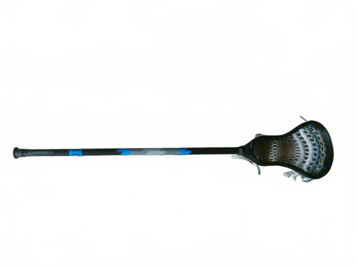 Maverik Complete Lacrosse Stick - Black and Blue YOUTH