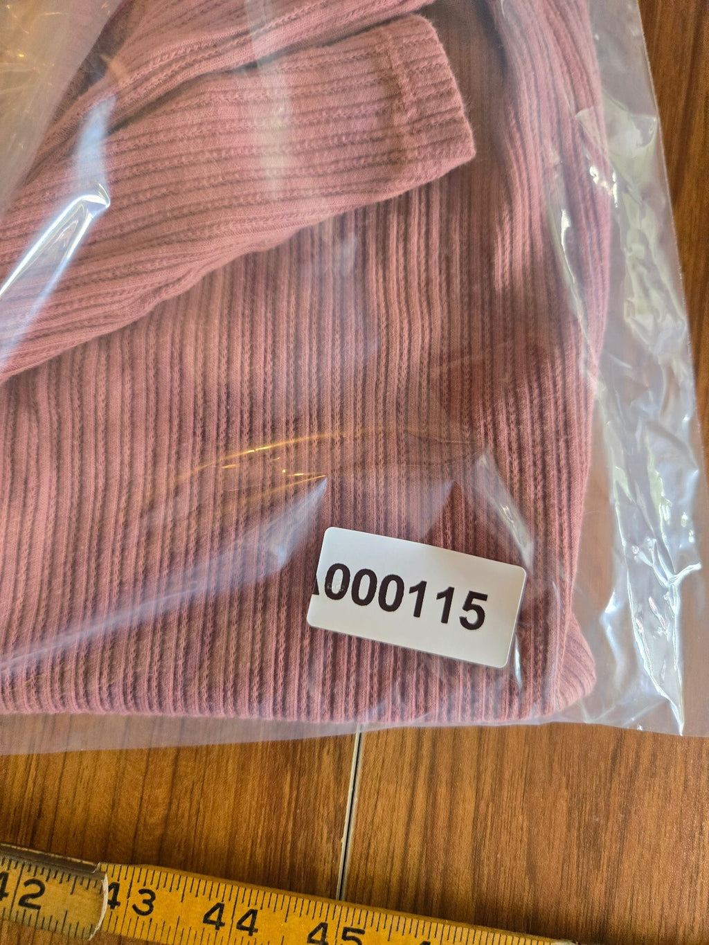 Rust Pink Ribbed Tank Top
