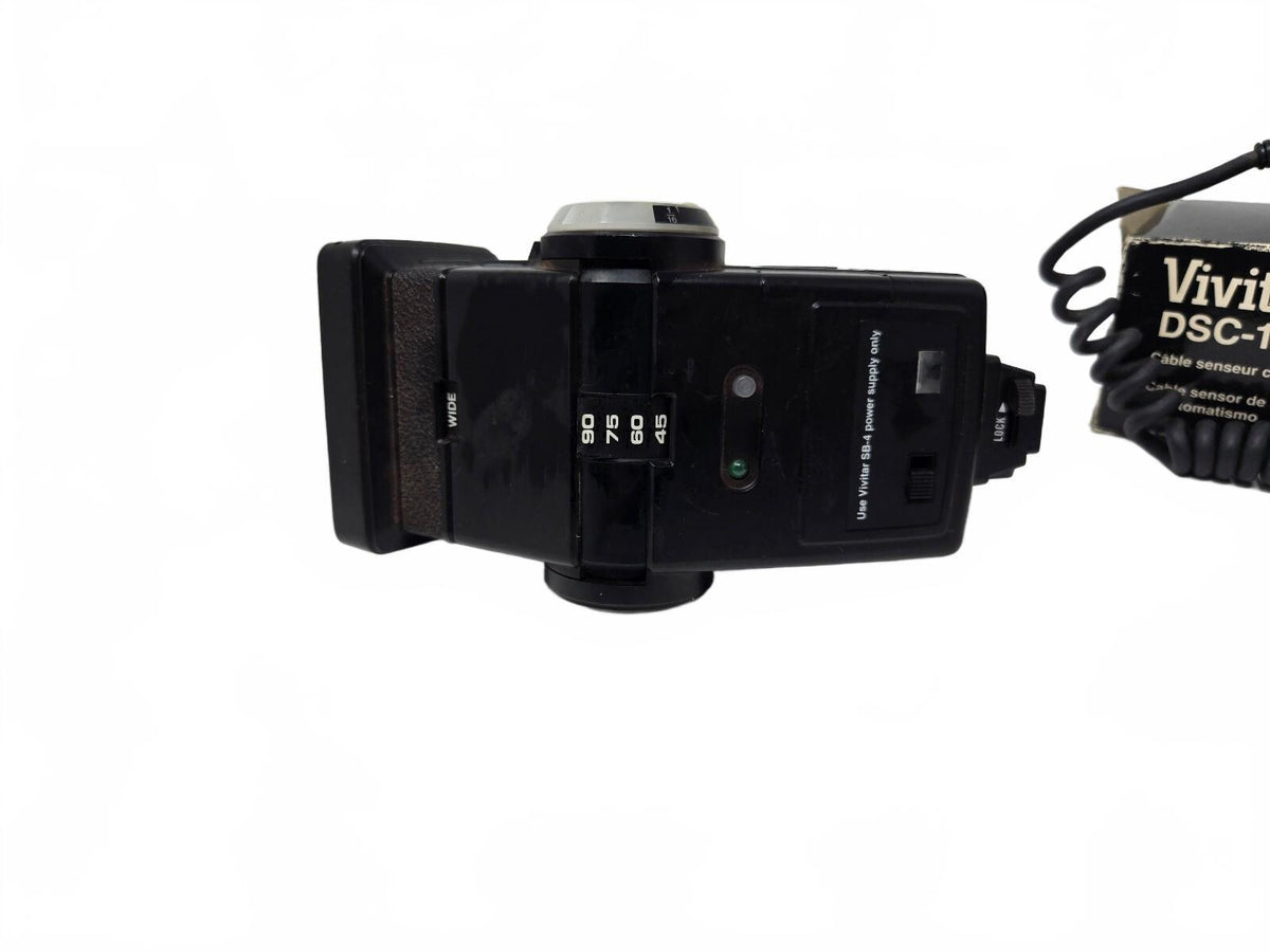 Vintage Pentax Me Super 35MM Film Camera Kit W/ Winder II & Vivitar Flash