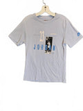Nike Jordan Boys Youth Large 23 Graphic T-Shirt Light Powder Blue Short Sleeve