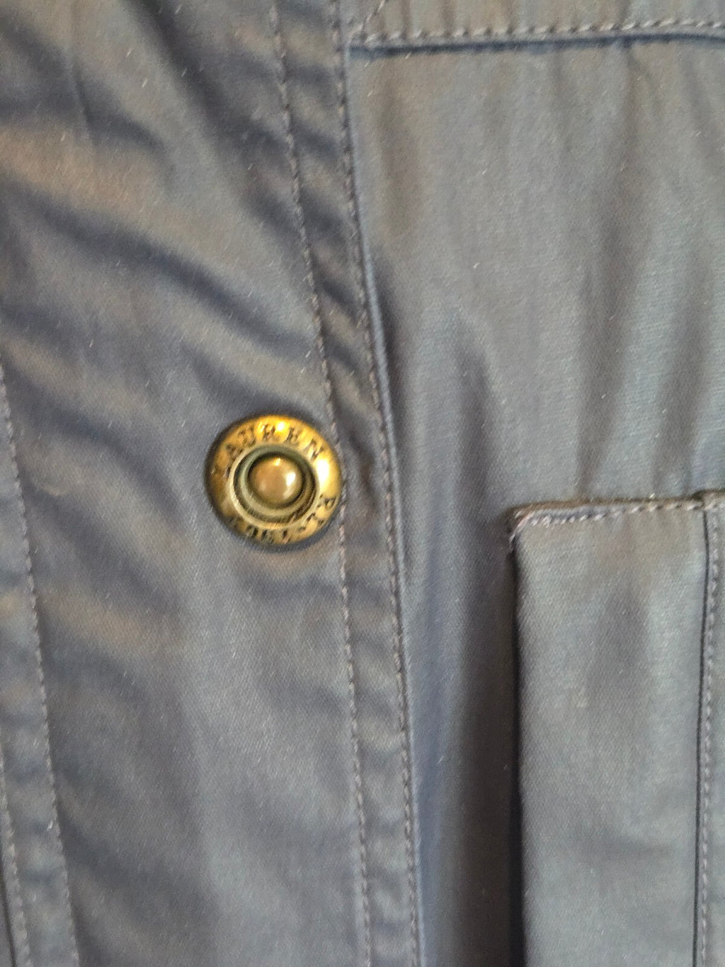 Vintage Polo Ralph Lauren Naval Supply Jacket Fireman Clasp Hook Navy MED