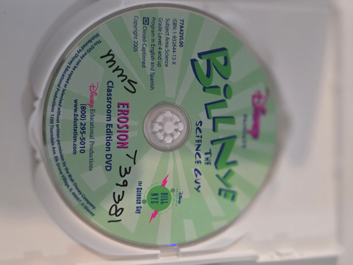 Bill Nye The Science Guy - Erosion - Classroom Edition DVD