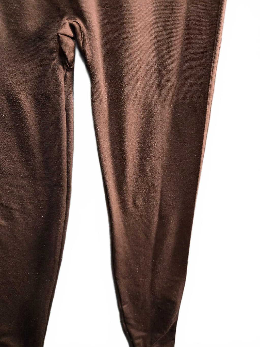 Brown High Waist maternity Leggings - Size Large