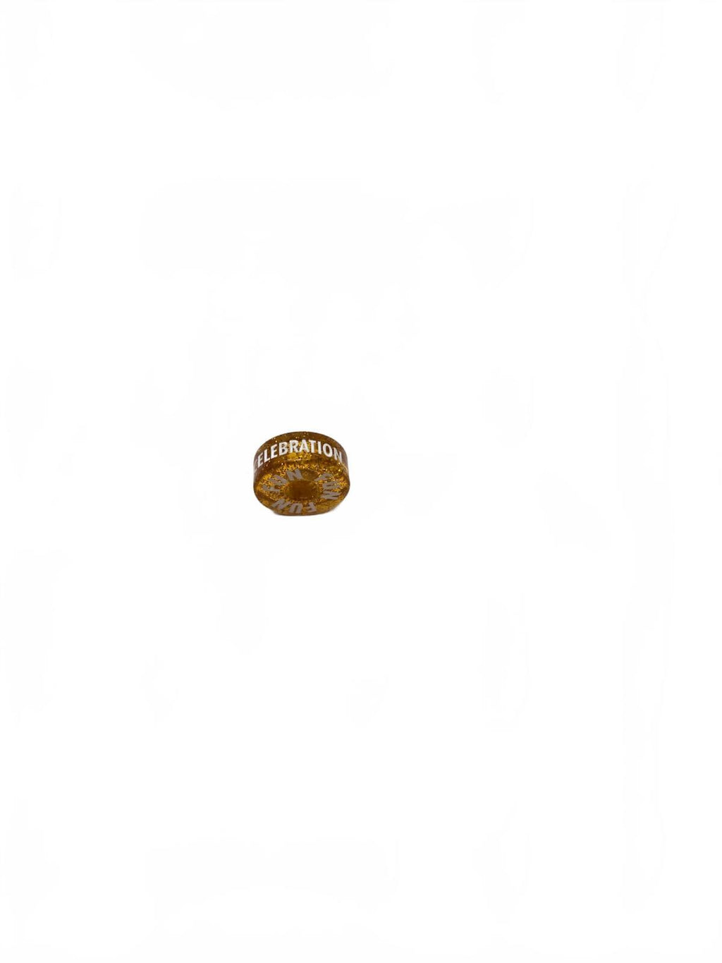 Carnival Cruise Effy Funn Barrel Charm Pendant Necklace, Gold Glitter