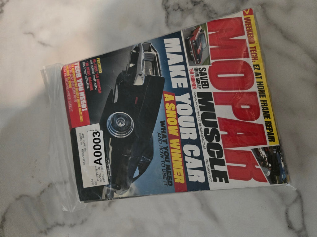 Set of 8 Mopar Muscle Magazines - Classic Car Restoration and Performance