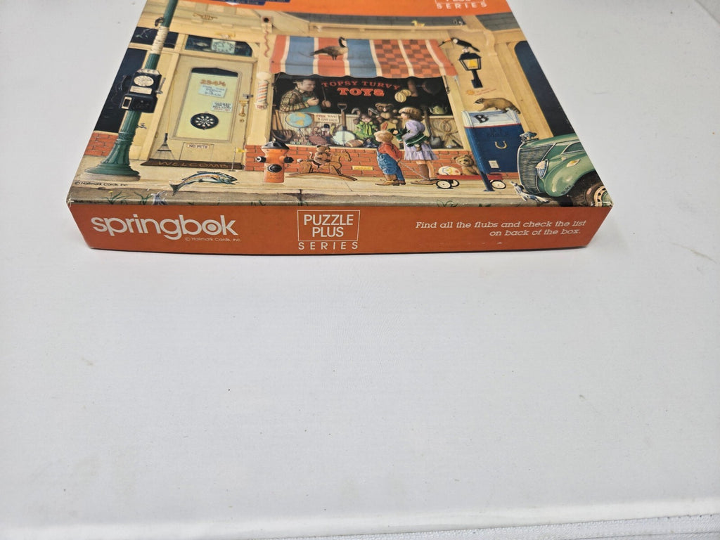 Vintage Springbok 101 Bloopers Jigsaw Puzzle Plus Series 500 pc Topsy Turvy Toys