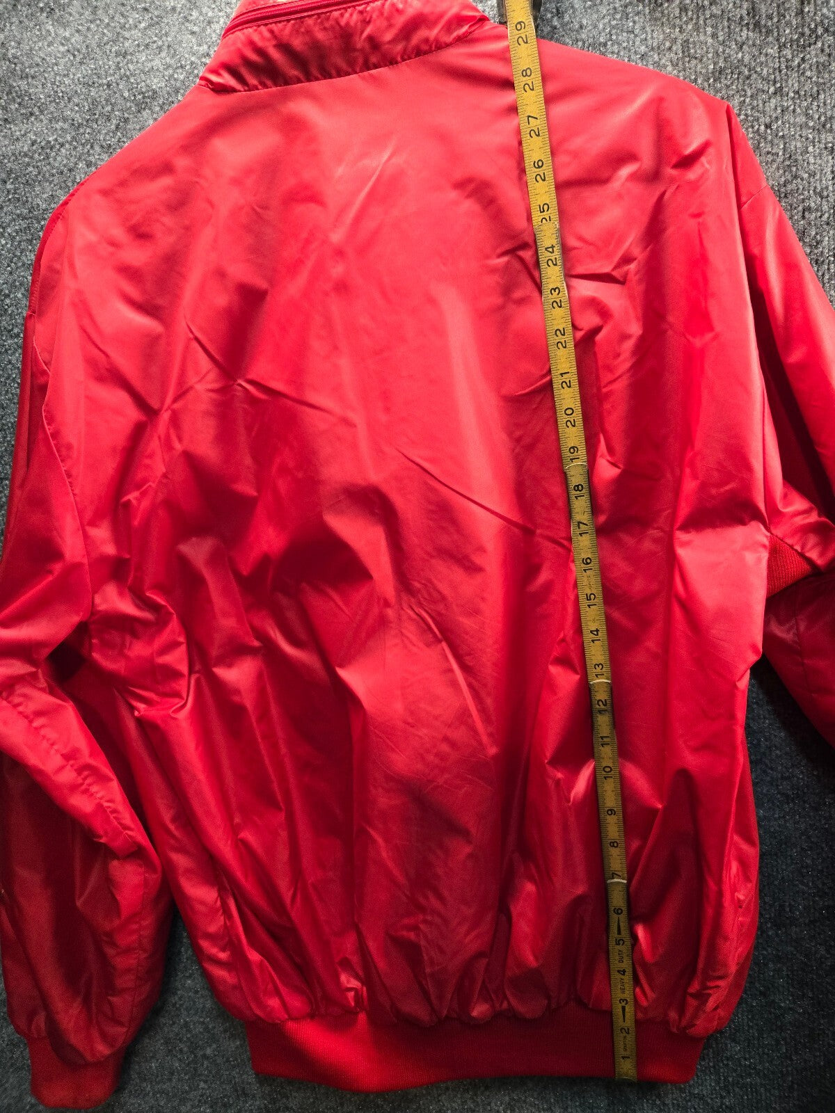 Ralph Lauren Polo Red Windbreaker Jacket with Embroidery Med