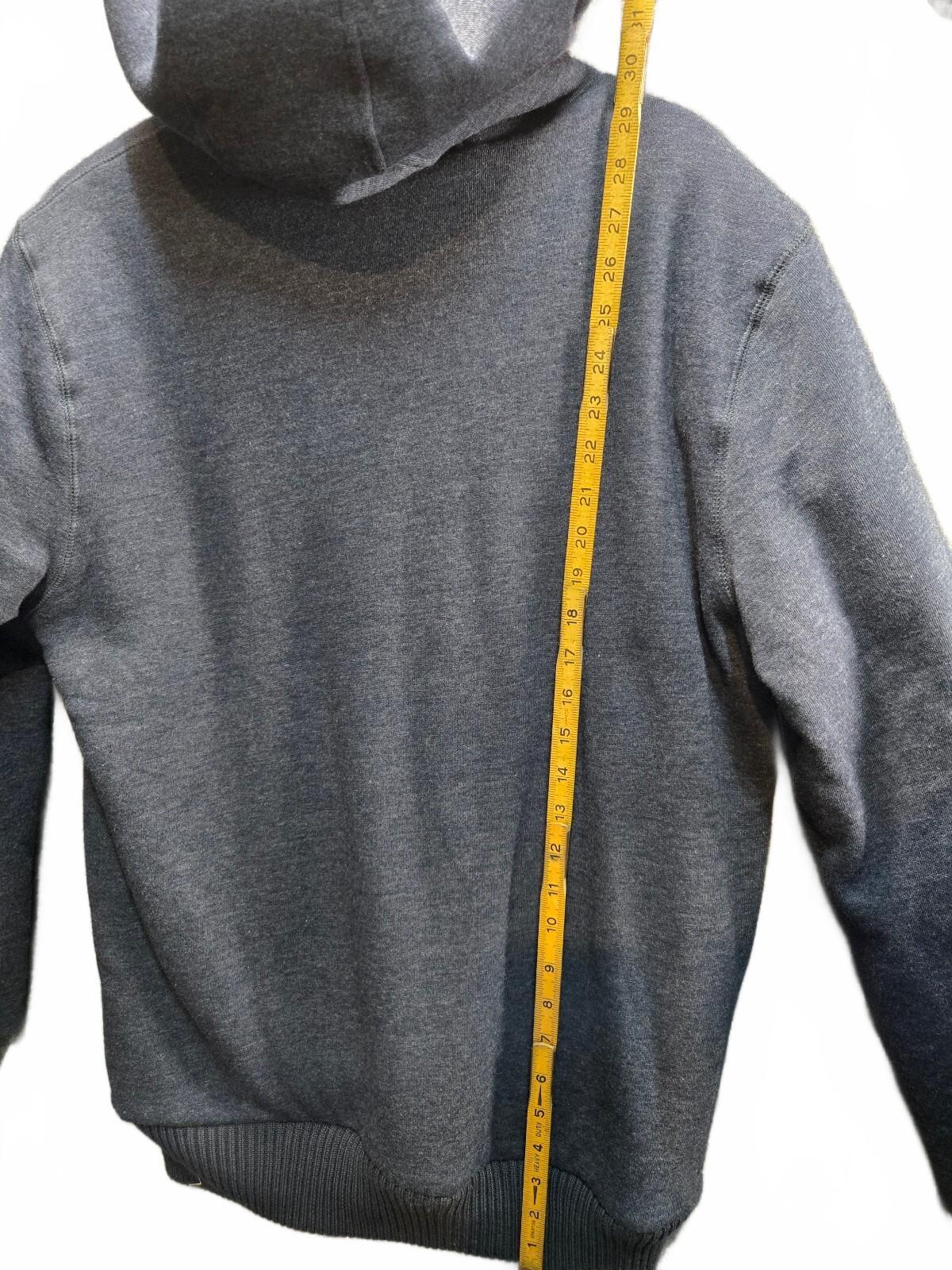 Buffalo David Bitton Men's Medium Navy Blue Hooded Sweatshirt