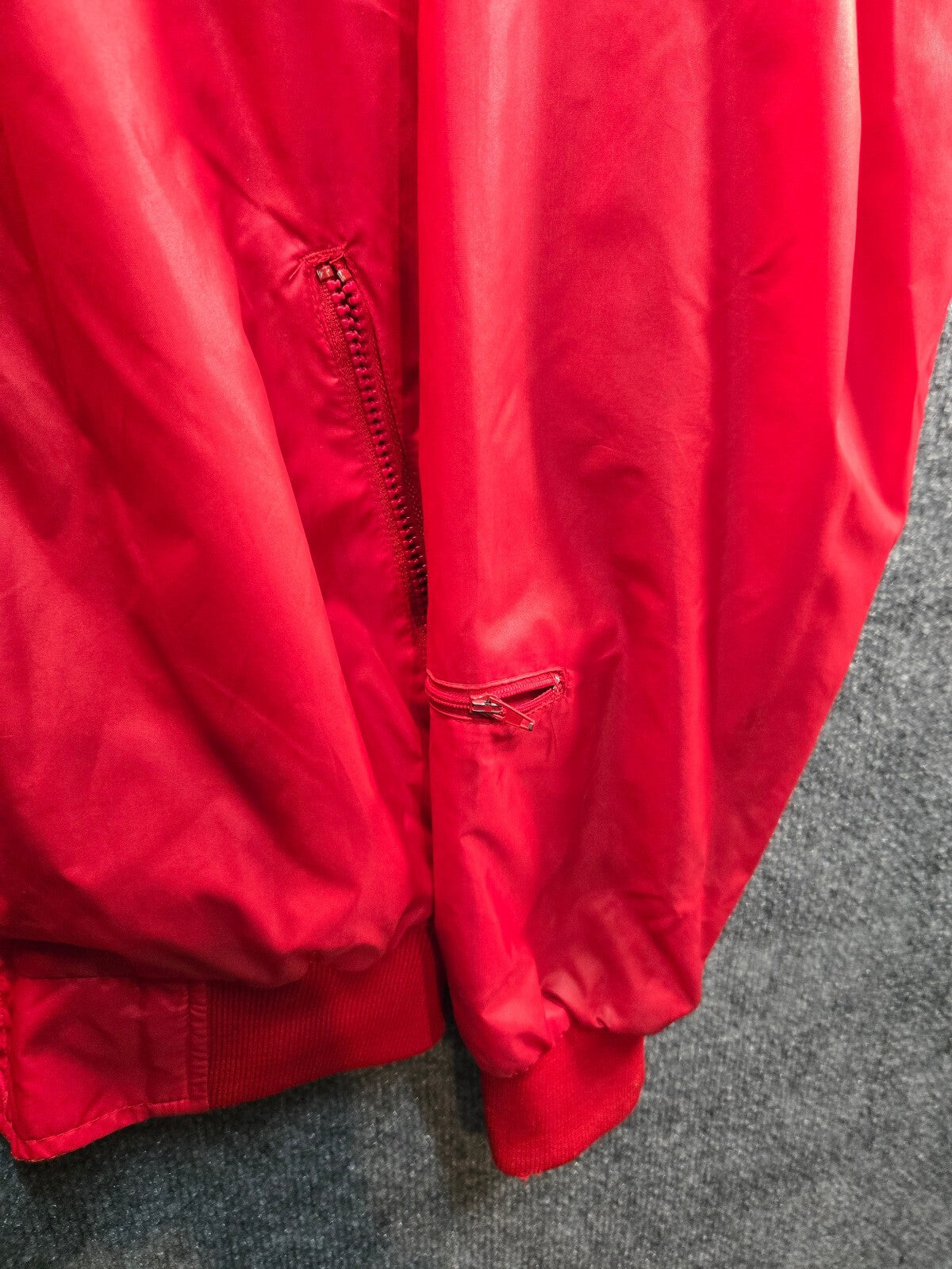 Ralph Lauren Polo Red Windbreaker Jacket with Embroidery Med
