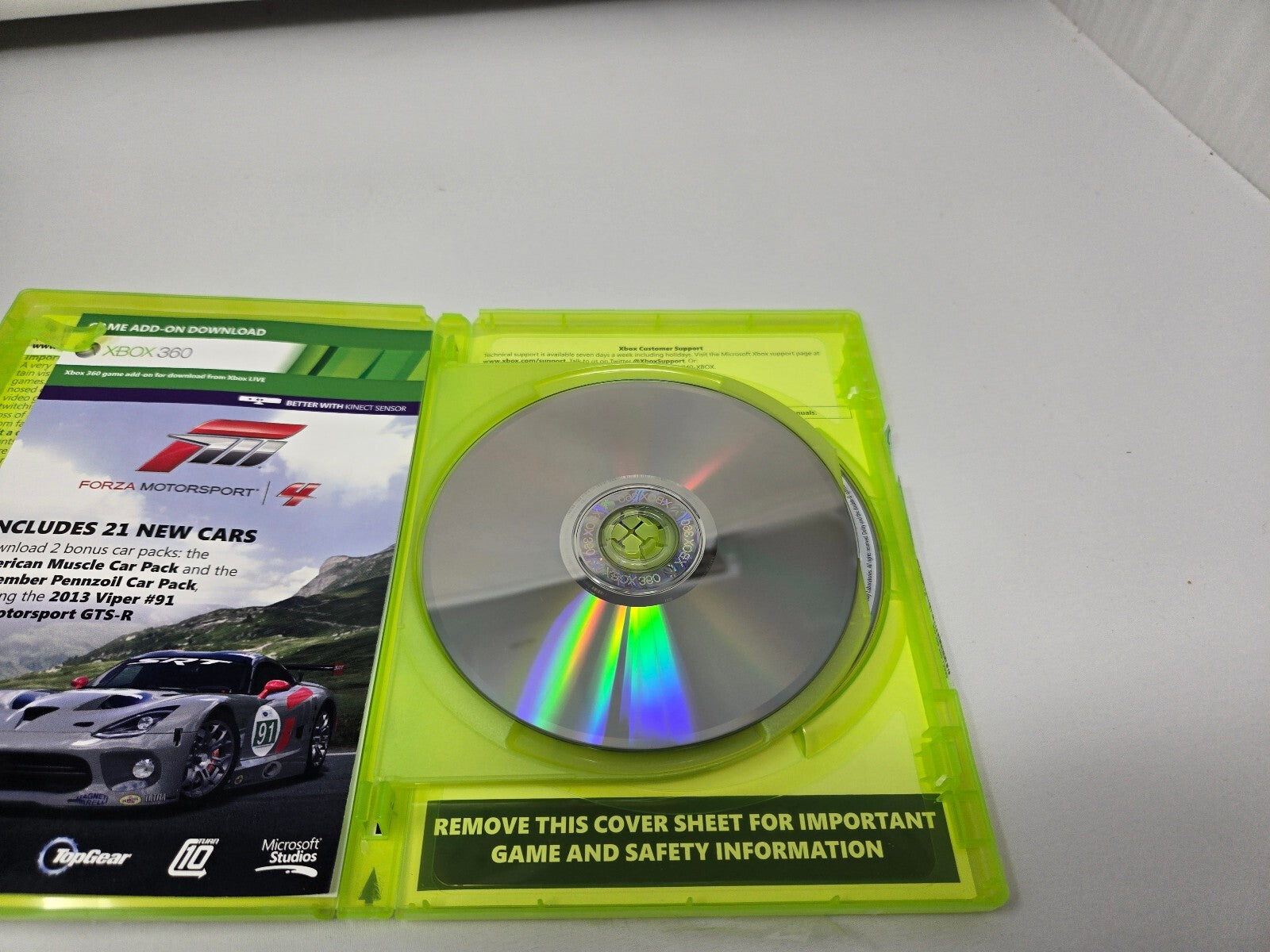 Forza Motorsport 4: Racing Game of the Year Edition (Xbox 360, 2012) CIB