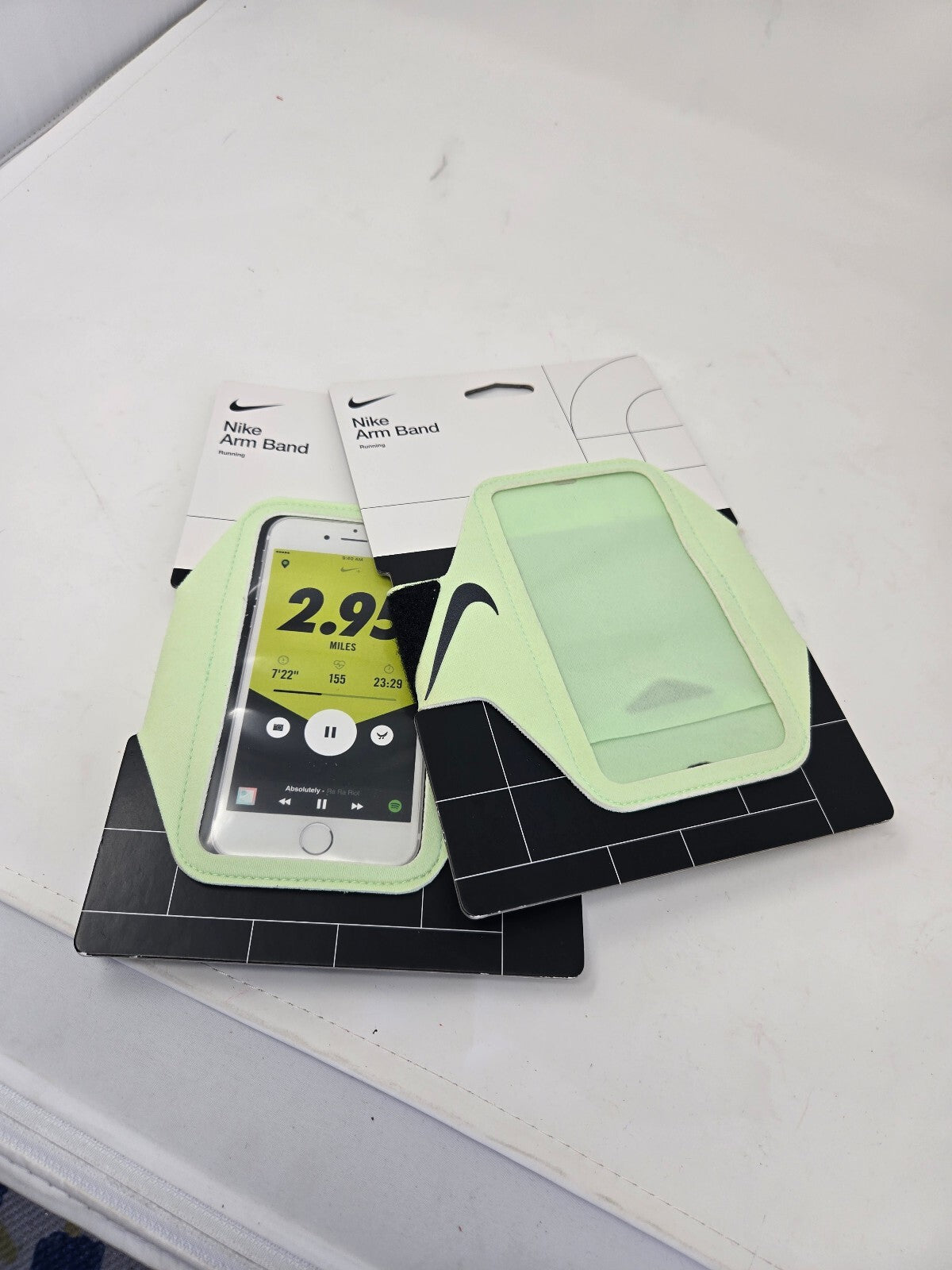 Nike Running Arm Band for Smartphones - Adjustable, Lightweight