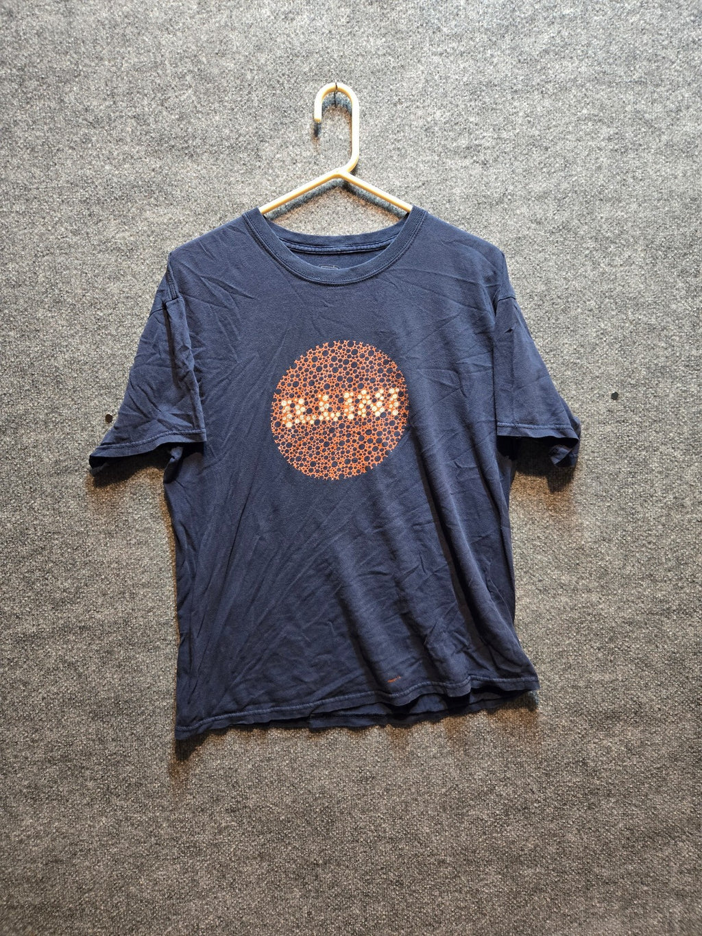 University of Illinois Illini Ishihara Color Blindness Test Orange Circle Dot L