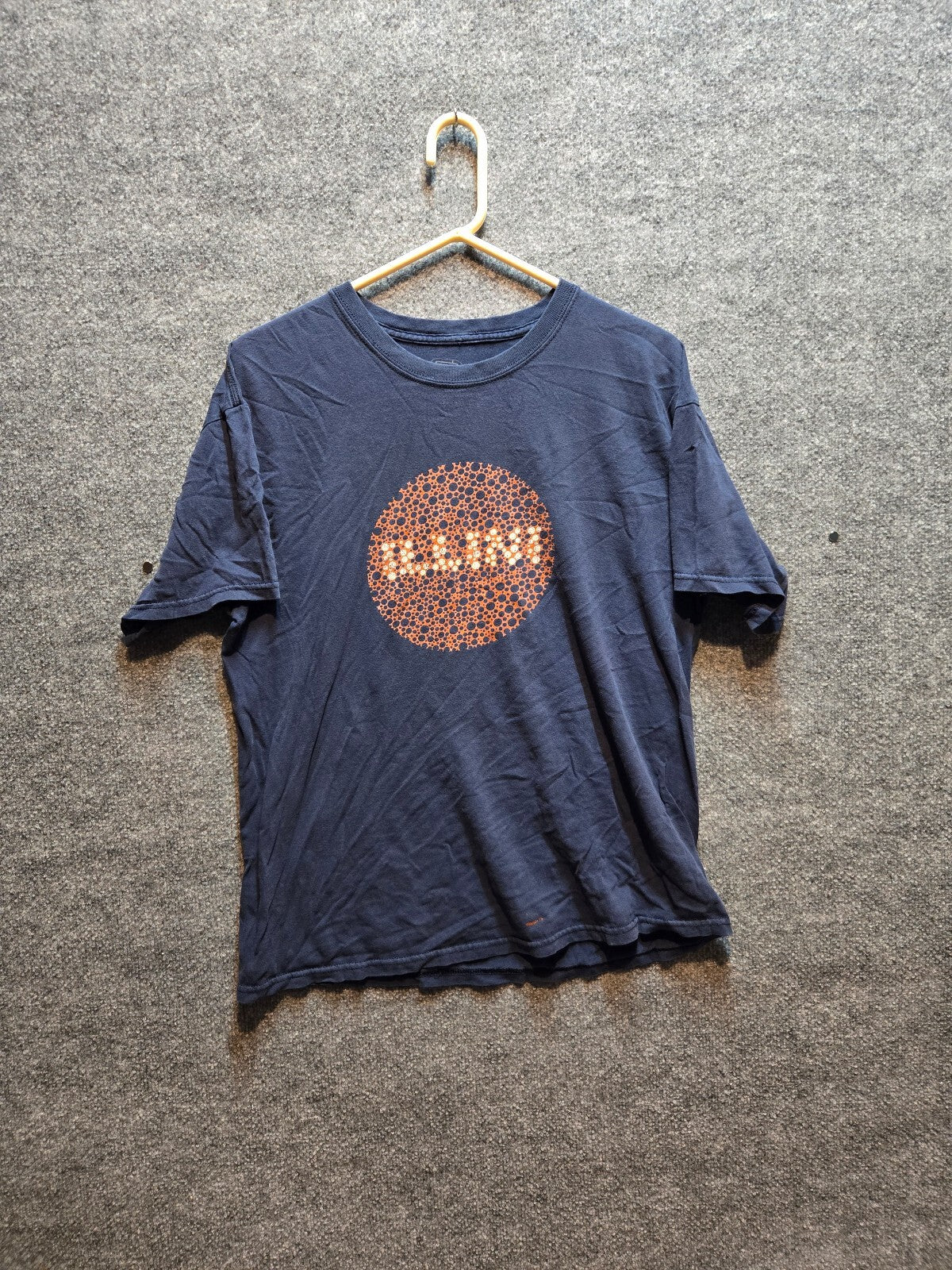 University of Illinois Illini Ishihara Color Blindness Test Orange Circle Dot L