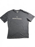 Under Armour Wounded Warrior Project 'Believe in Heroes' Gray T-Shirt LG