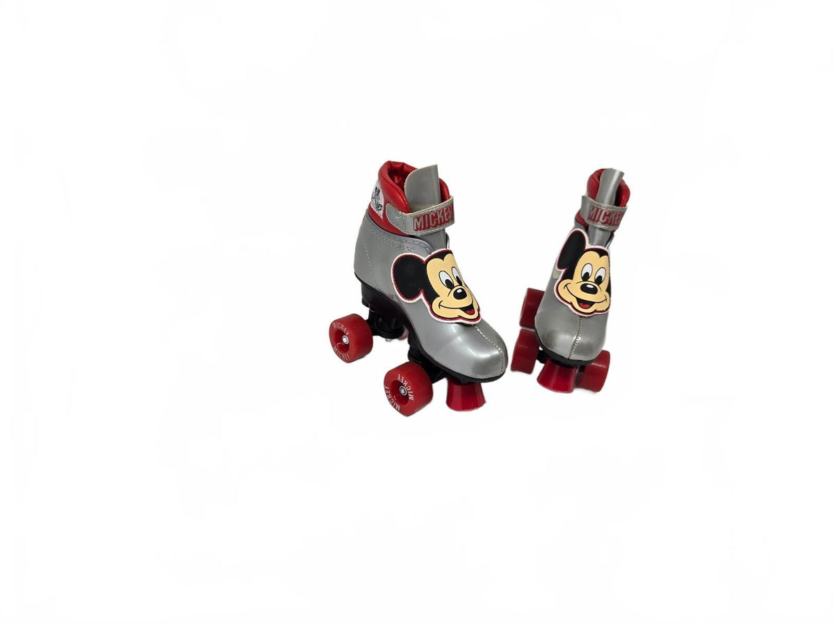 Vintage 1980s Disney Mickey Mouse Kids roller Skates  By Brookfield