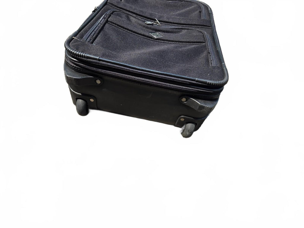 Atlantic Softside Rolling Suitcase Black 2-Wheel Carry-On Bag 387 92-93F