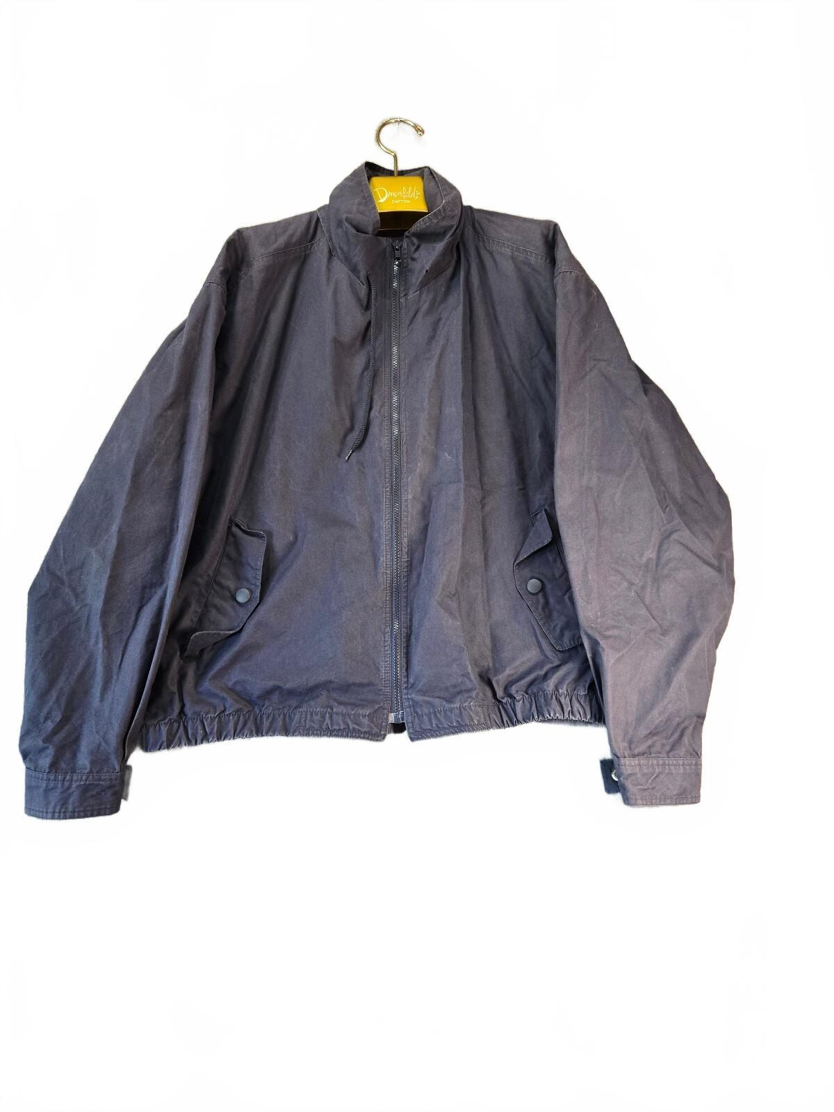 London Fog Men's Utility Jacket XL Navy Blue