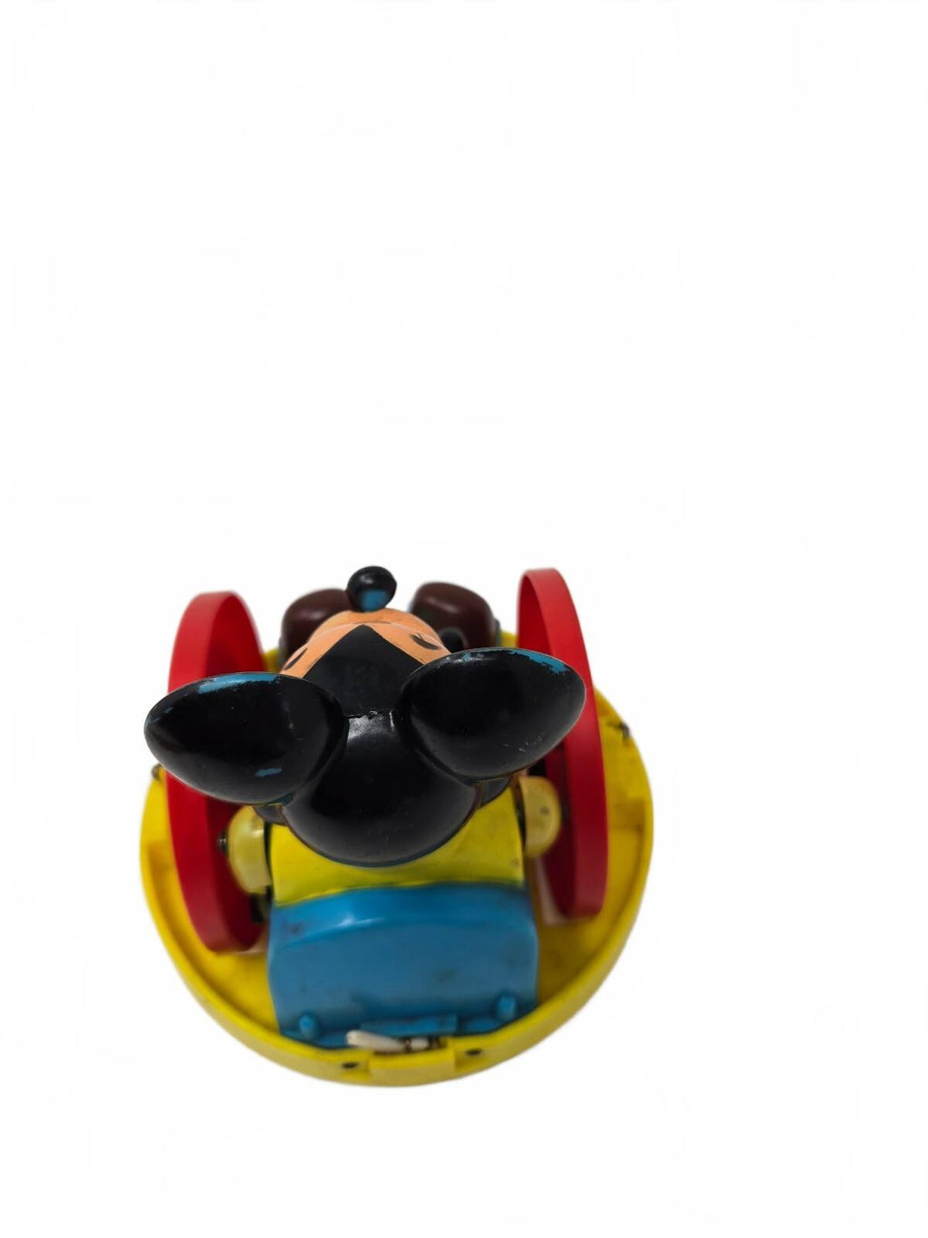 Vintage 1960s Louis Marx & Co Mickey Mouse Krazy Kar Battery- Operated Toy
