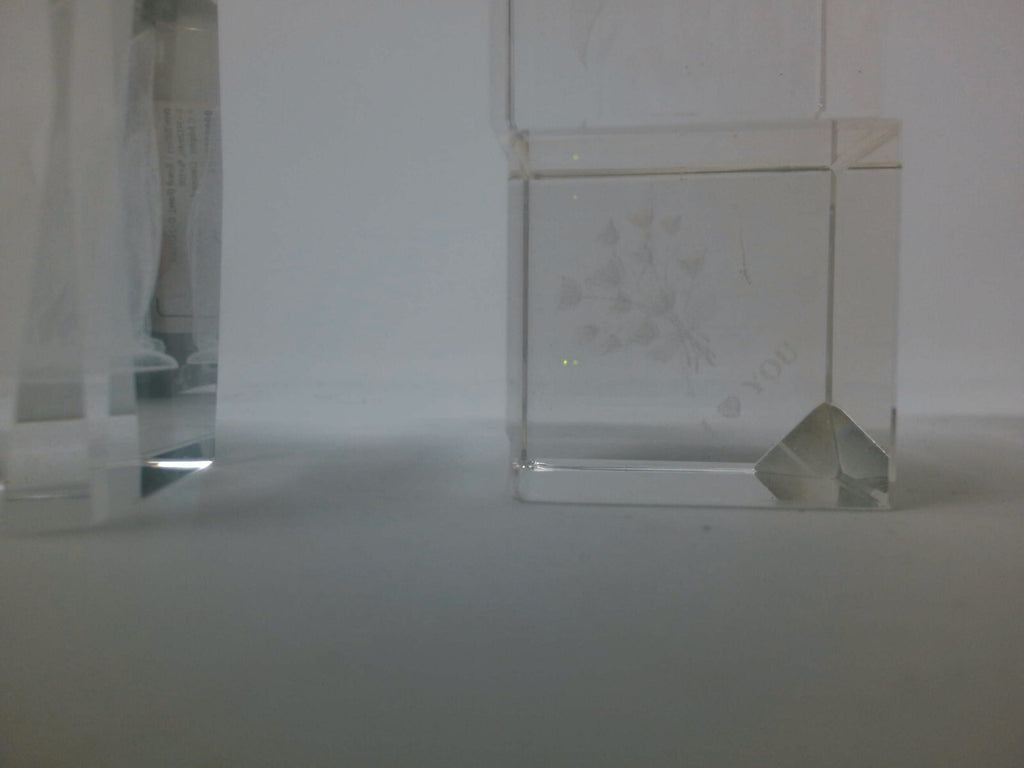 Set of 5 Clear Crystal Animal-Themed Paperweights