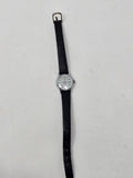 Vintage 1980s Timex "Q" Petite Quartz Women's Dress Watch with White Dial