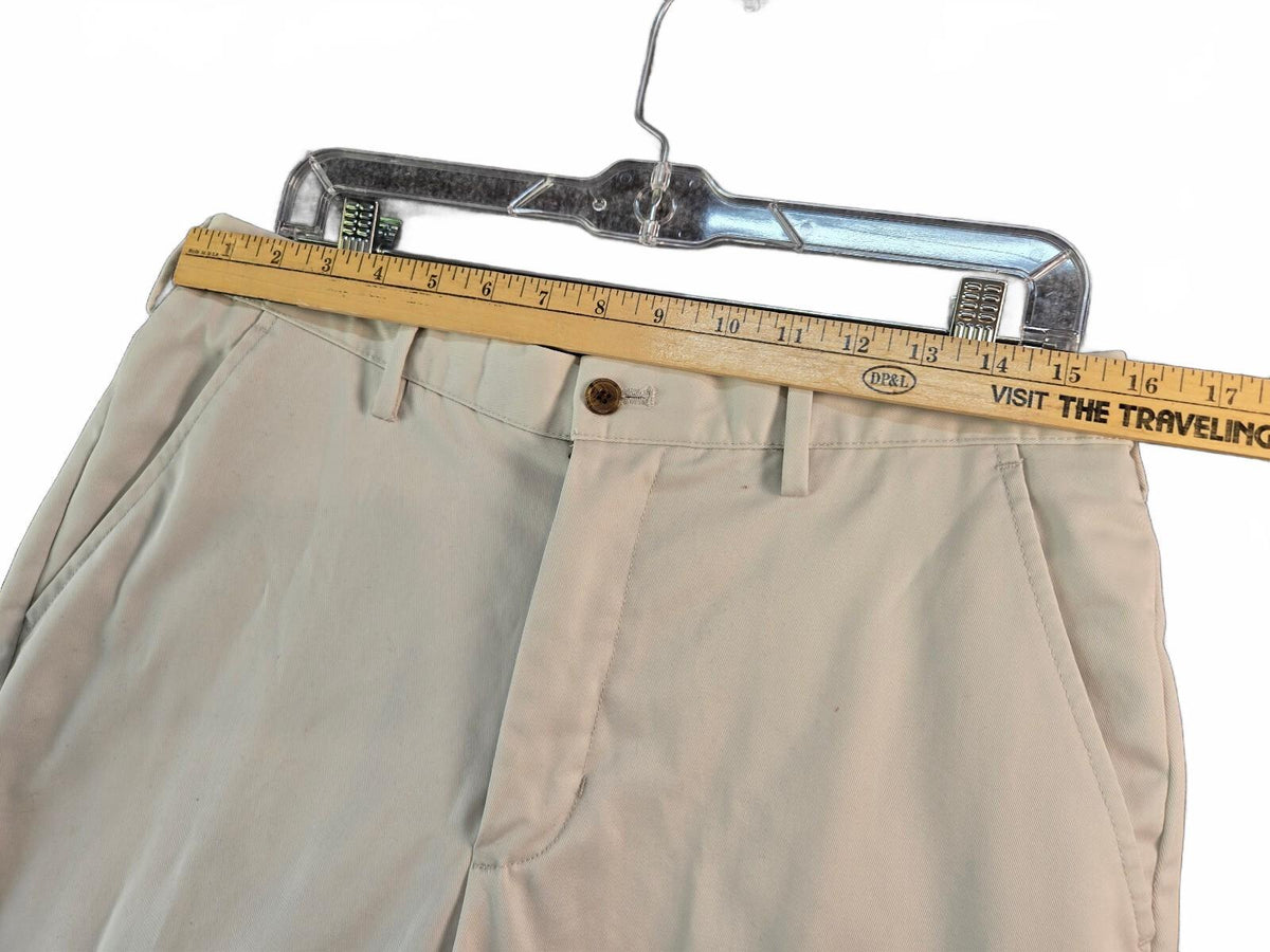 Chaps Men's Straight Fit Khaki