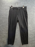 Van Heusen Men's Black Straight Fit Dress Pants 34x32