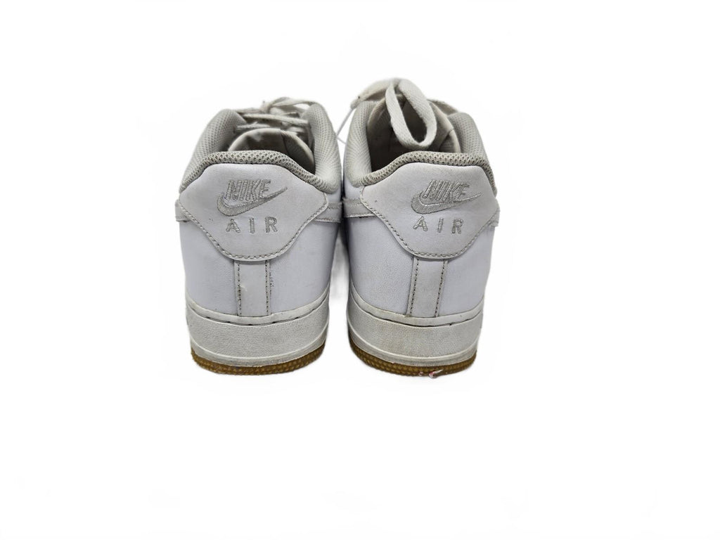 Nike Air Force 1 Low White Gum Bottoms Casual Skate Shoes 10