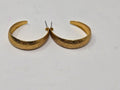 Vintage Montana Silversmiths Gold-Plated Engraved Western Filigree Floral Wide