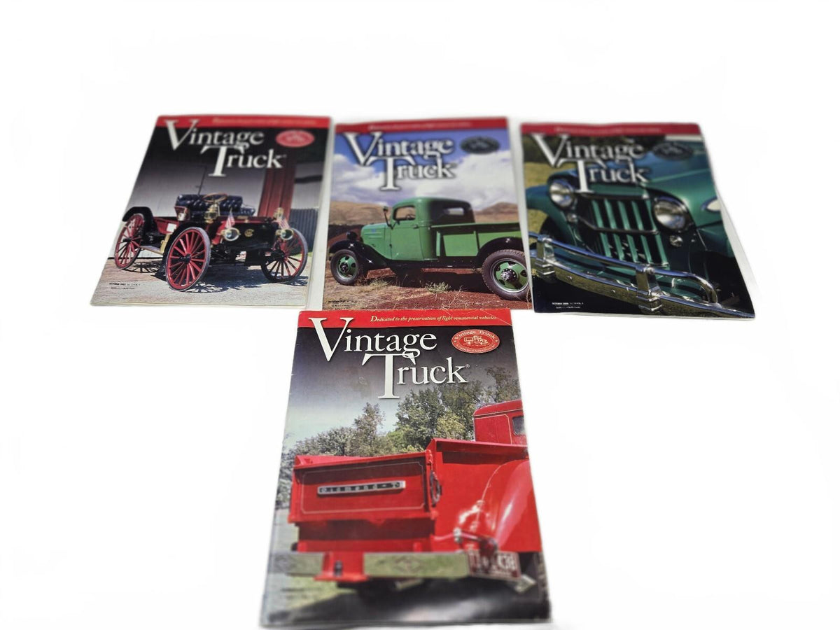 Vintage Truck Magazine Set of 4 Issues