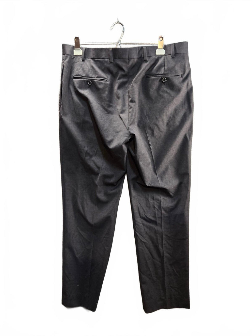 Brooks Brothers Men's Black Dress Pants W37 L32 Made in Jordan