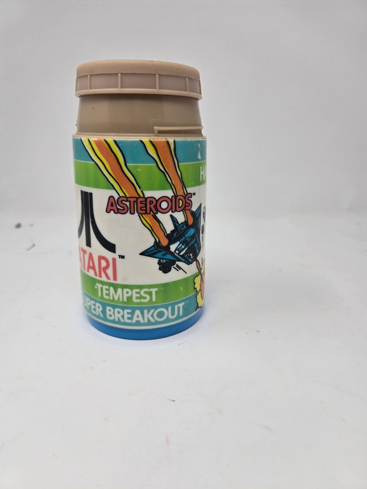 Vintage Atari Game Cartridge Container with Lid