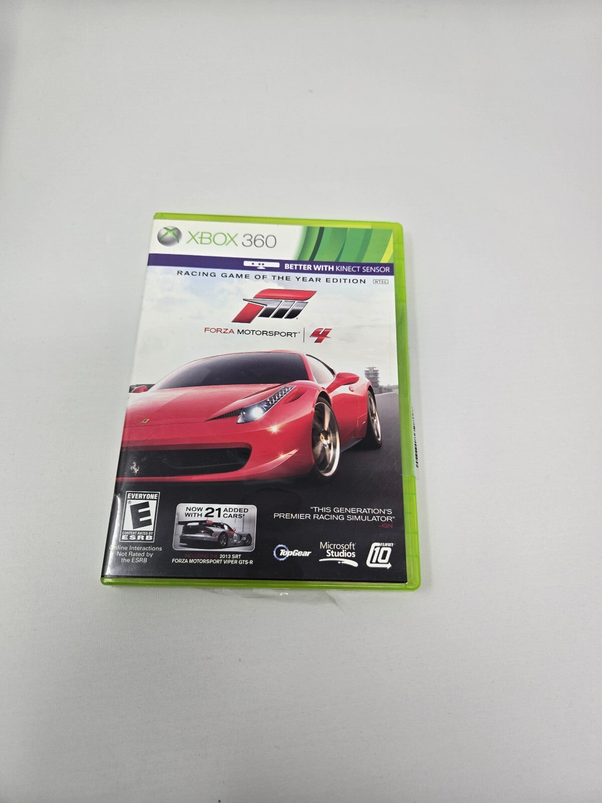 Forza Motorsport 4: Racing Game of the Year Edition (Xbox 360, 2012) CIB