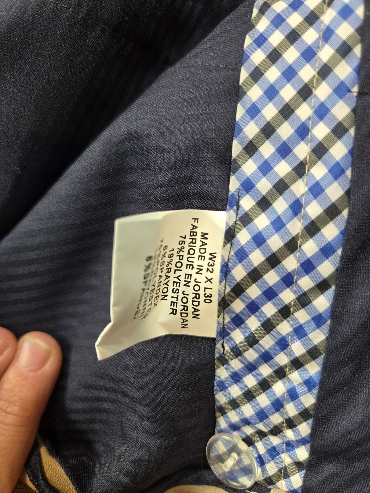 Nautica Beige Khaki Dress Pants with Flat Front
