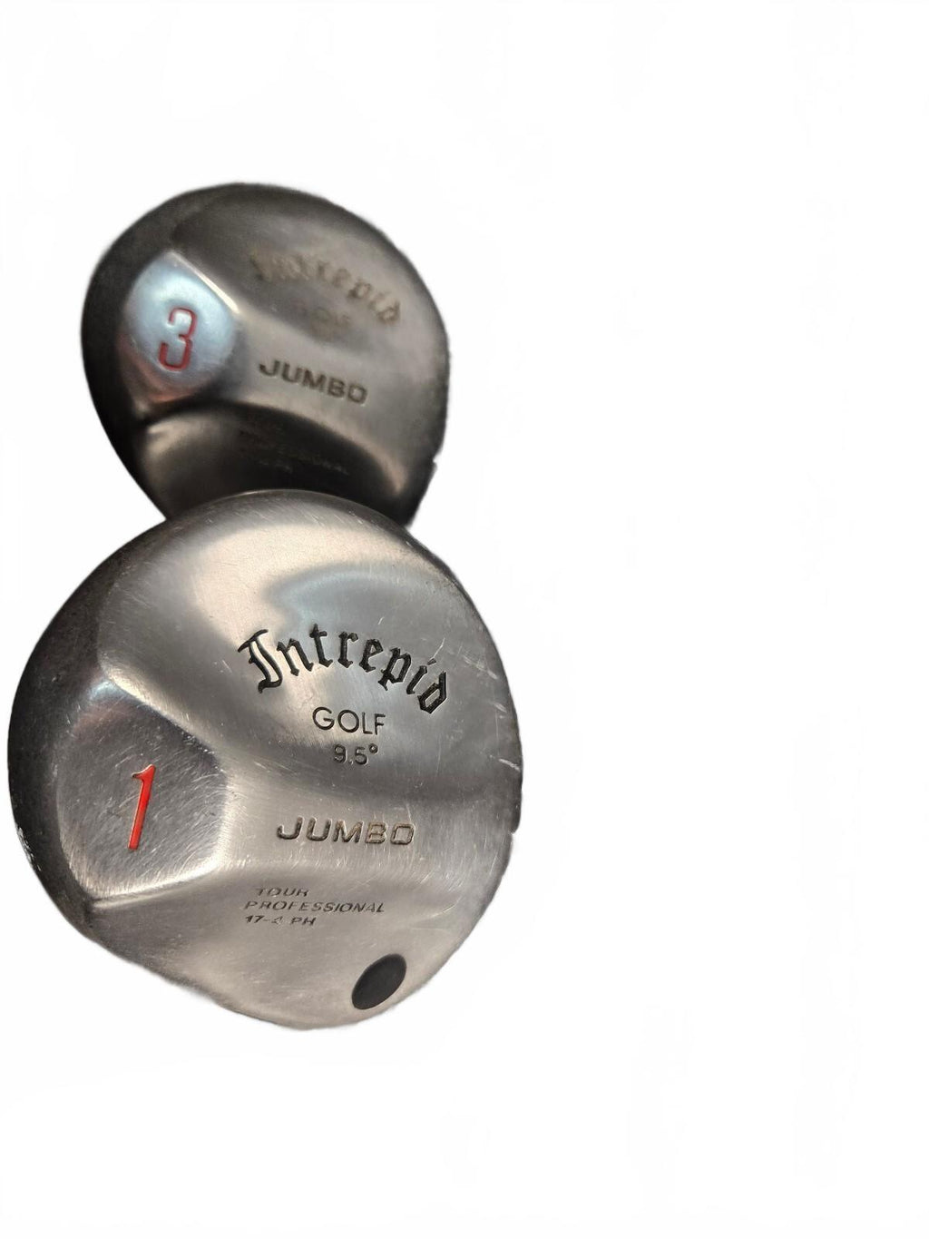 Intrepid Golf Jumbo 1 and 3 Wood Clubs Set