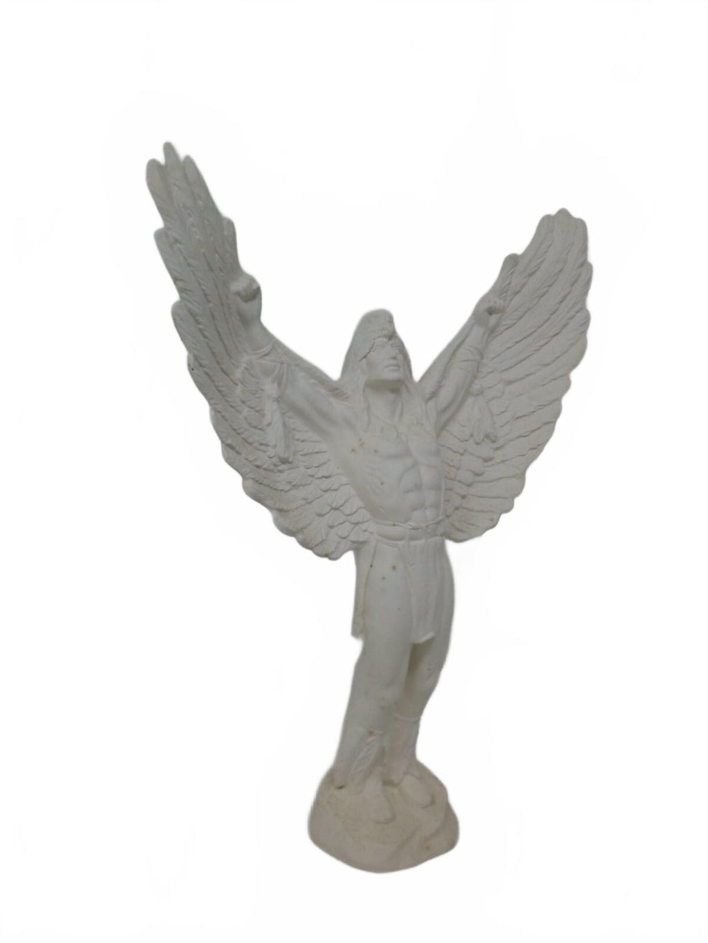 Provincial Bisque Eagle Dancer Ready To Paint Native American Indian Statue