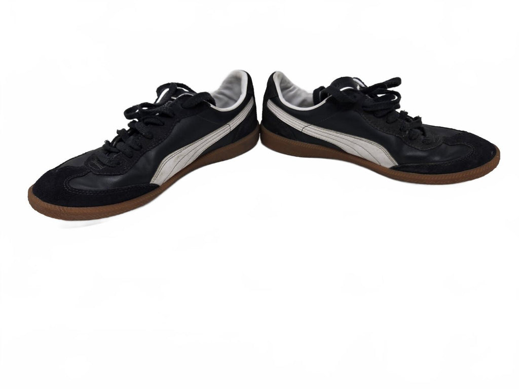 PUMA Super Liga OG Retro Black White Men's Size 8 Sneakers 356999-09 Excellent
