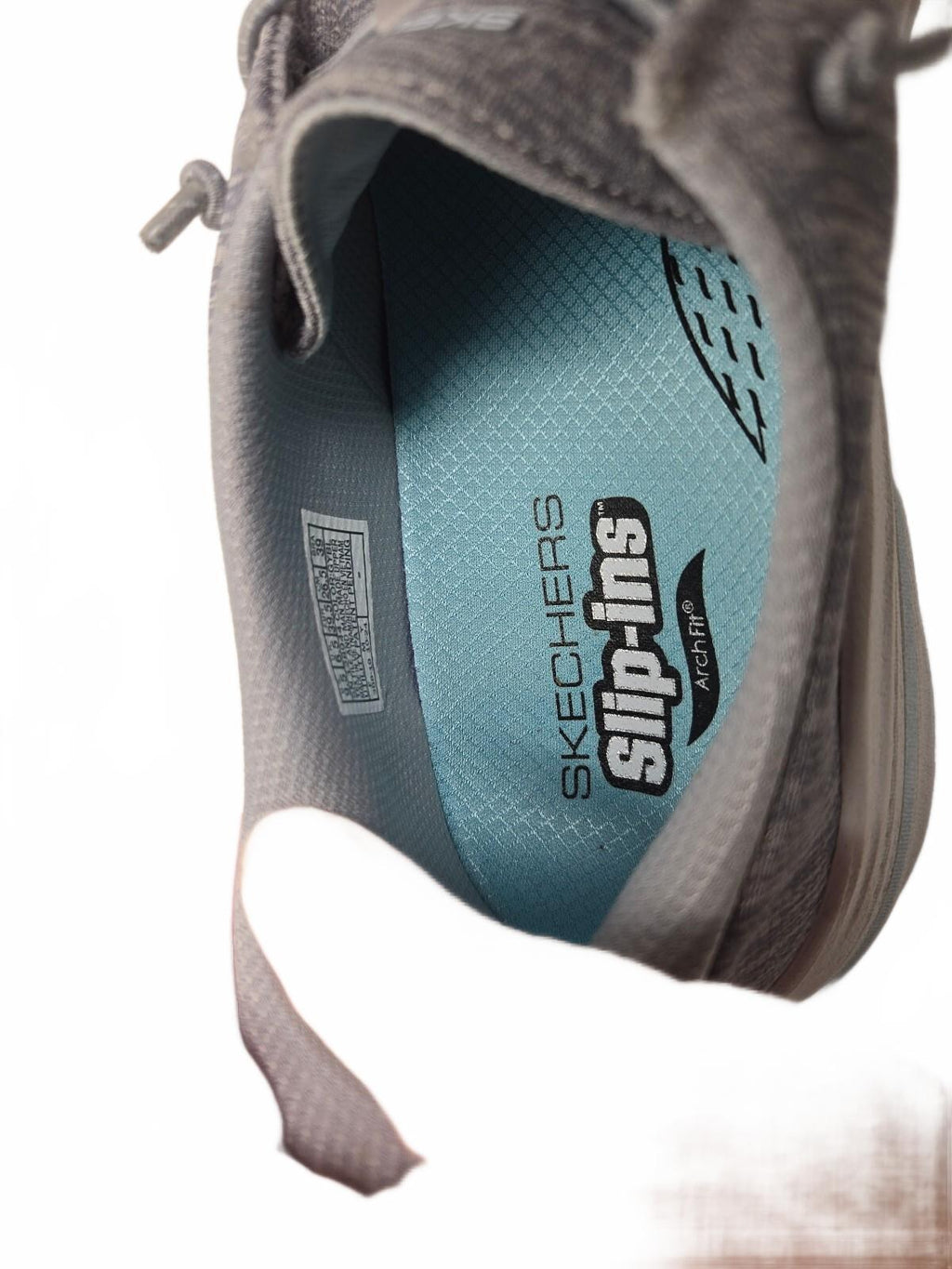 Skechers Max Cushioning Slip-On Sneakers in Gray, Size 9.5