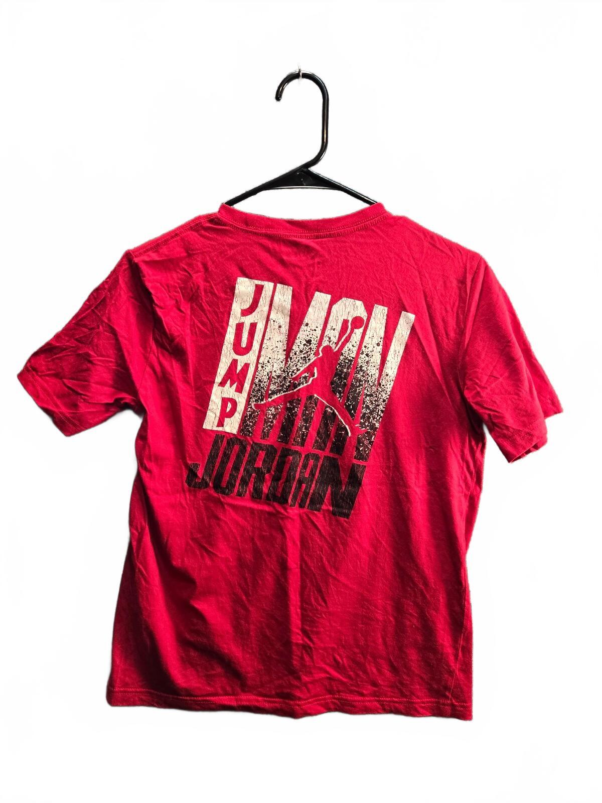 Jordan Red MJ 1984 Graphic T-Shirt Youth Large 12-13 Years