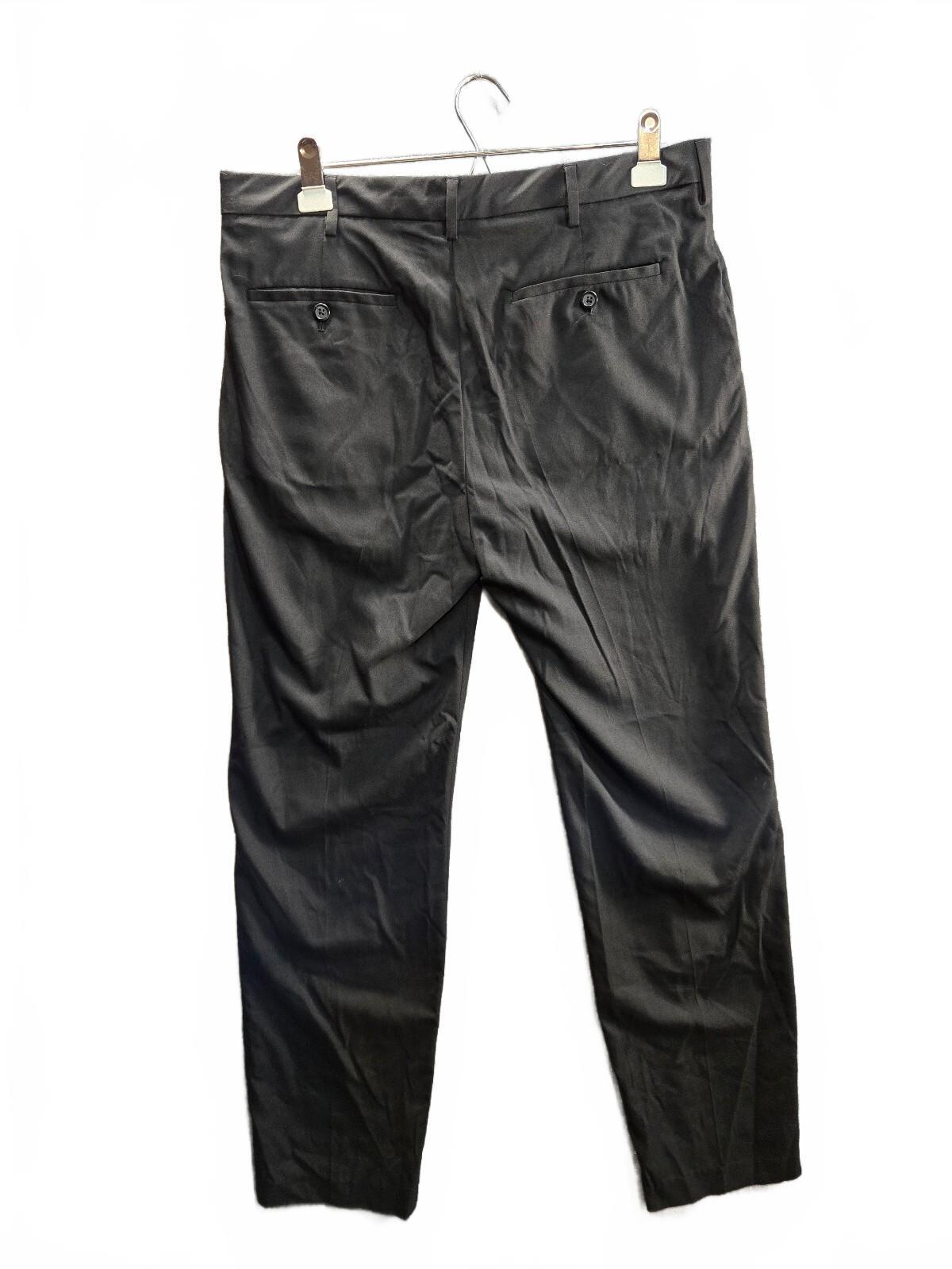 Van Heusen Men's Black Straight Fit Dress Pants 34x32