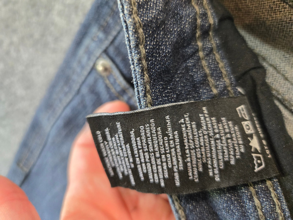 Buffalo David Bitton Driven-X Jeans Men's 34x30 Straight Stretch Blue Denim