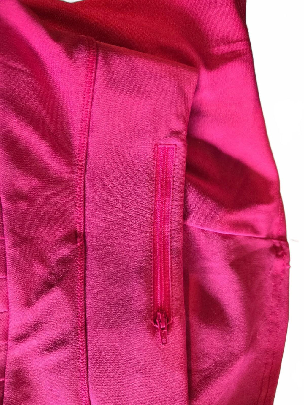 Neon Fuchsia Pink Workout Skort Size Medium Athletic Tennis Skirt