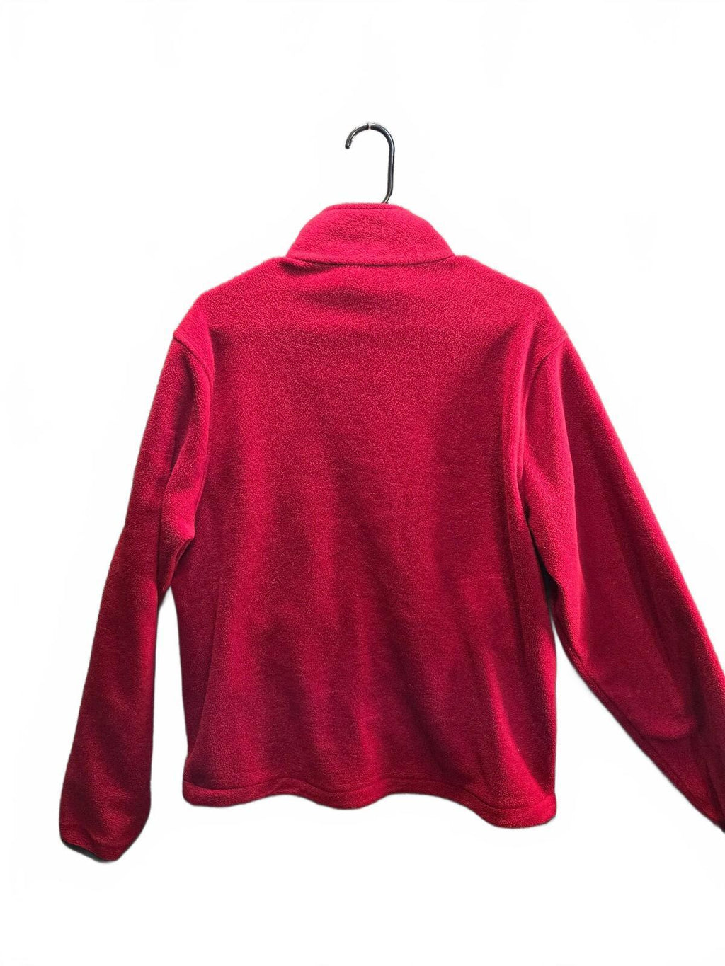 Woolrich Red Fleece Full Zip Fleece Jacket Size Large