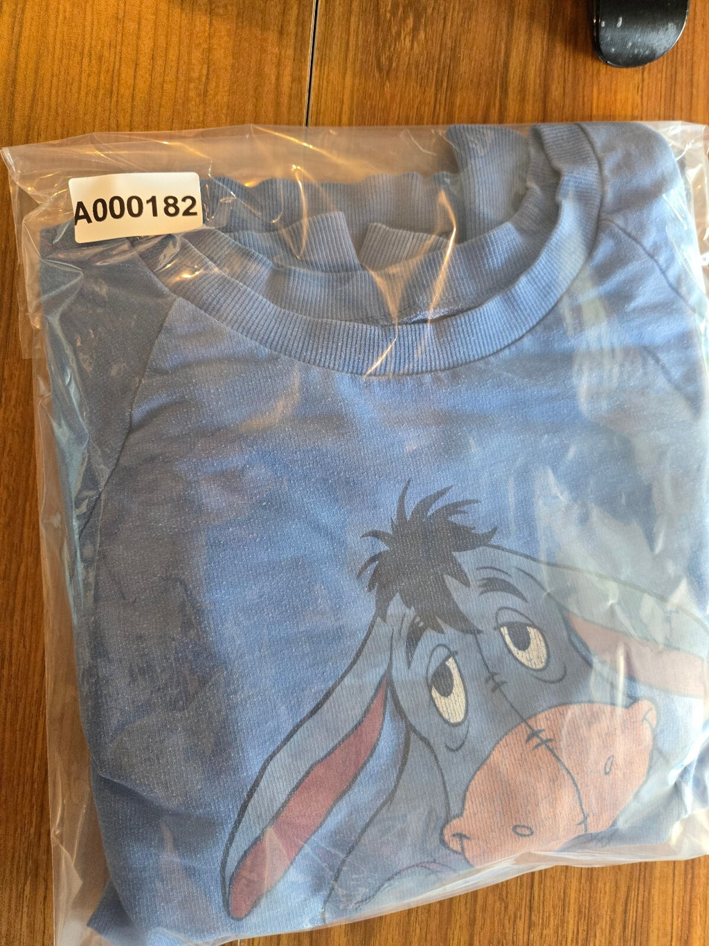 Disney Winnie the Pooh Classic Eeyore Blue Sweatshirt small