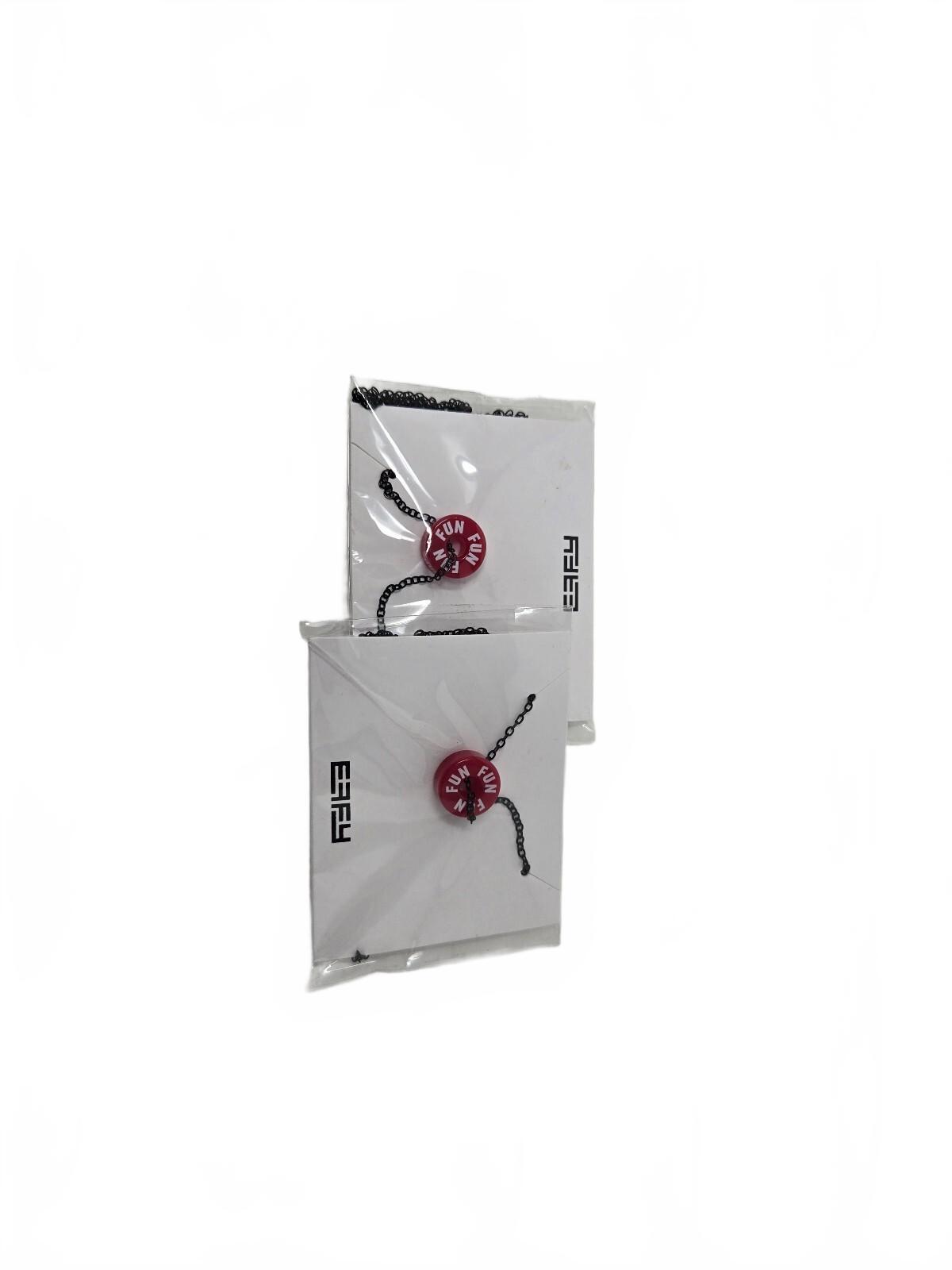 Effy Jewelry Red "Fun" Barrel Charm And Necklace