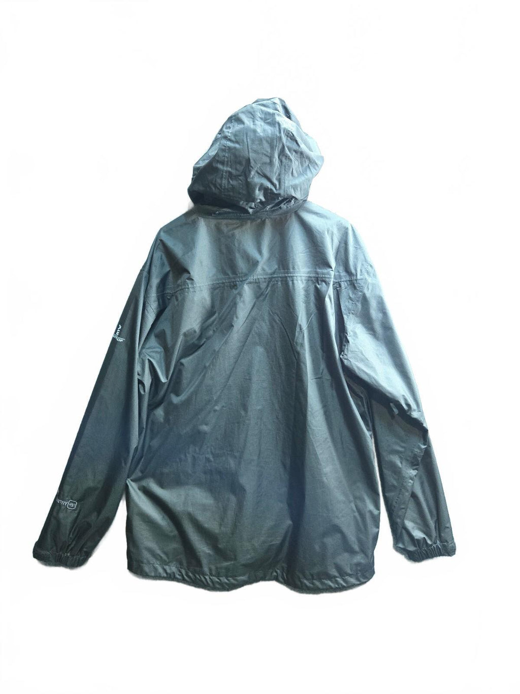 Free Country Men's X20 Waterproof Series Hooded Rain Jacket, Black, Size Medium