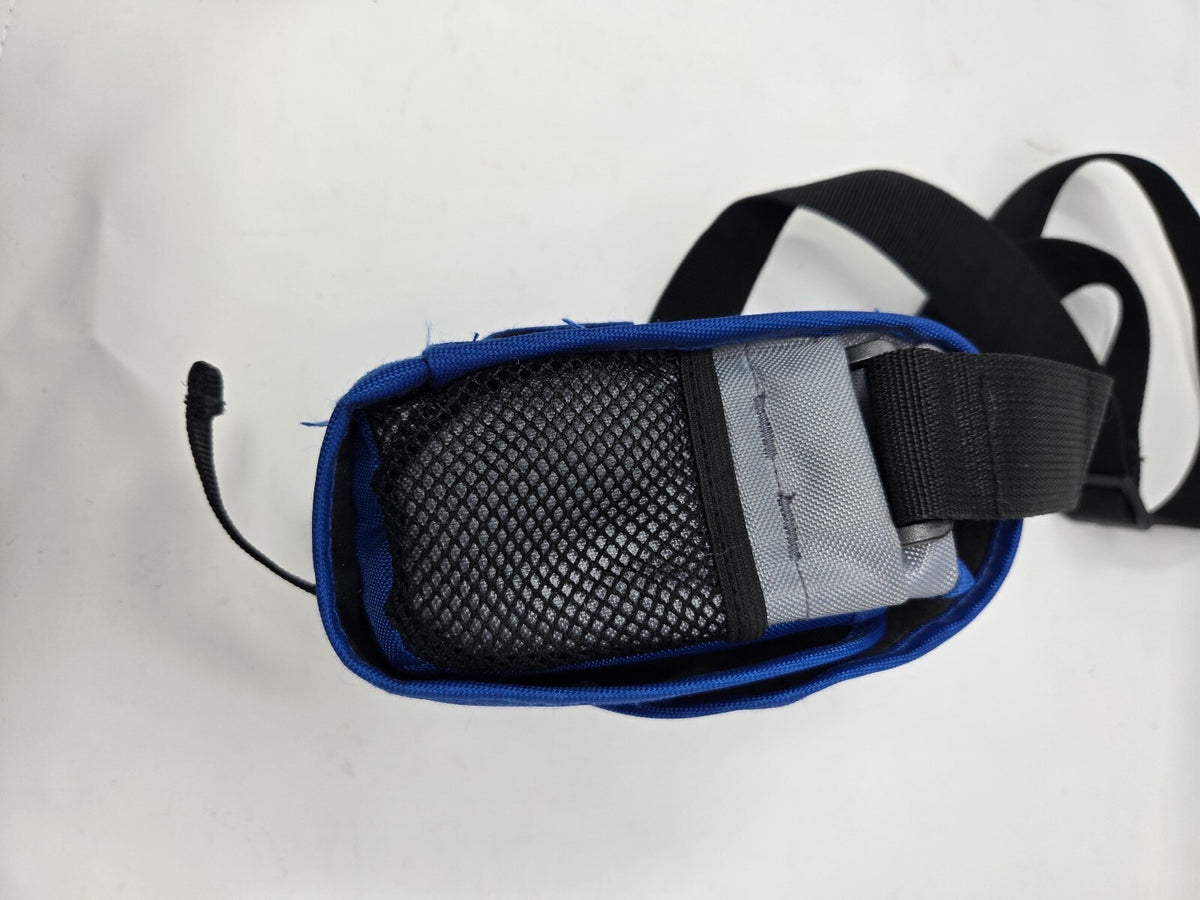 Alandda Blue Padded Camera Bag Pouch | Adjustable Shoulder Strap & Buckle