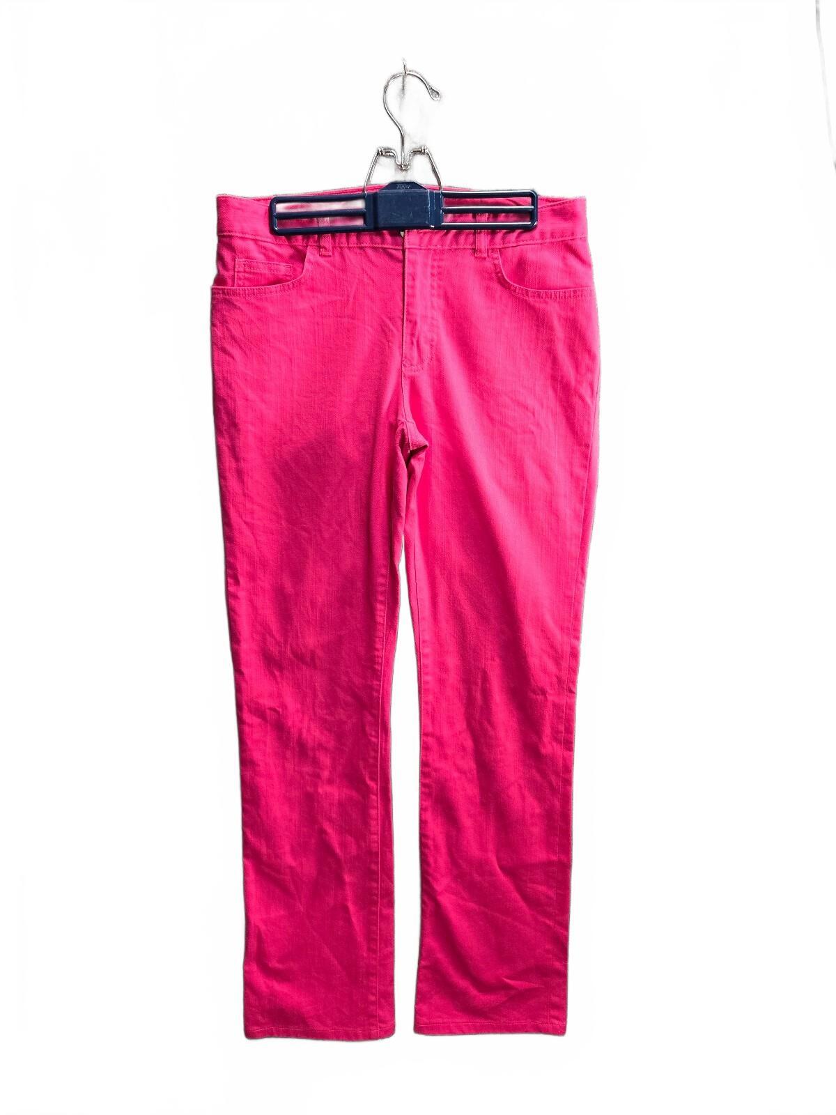 Chaps Madden Straight Pink Women's Jeans Size 6 Cotton Elastane
