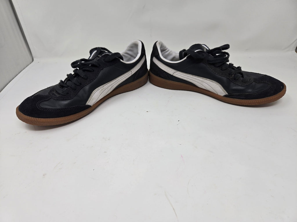 PUMA Super Liga OG Retro Black White Men's Size 8 Sneakers 356999-09 Excellent