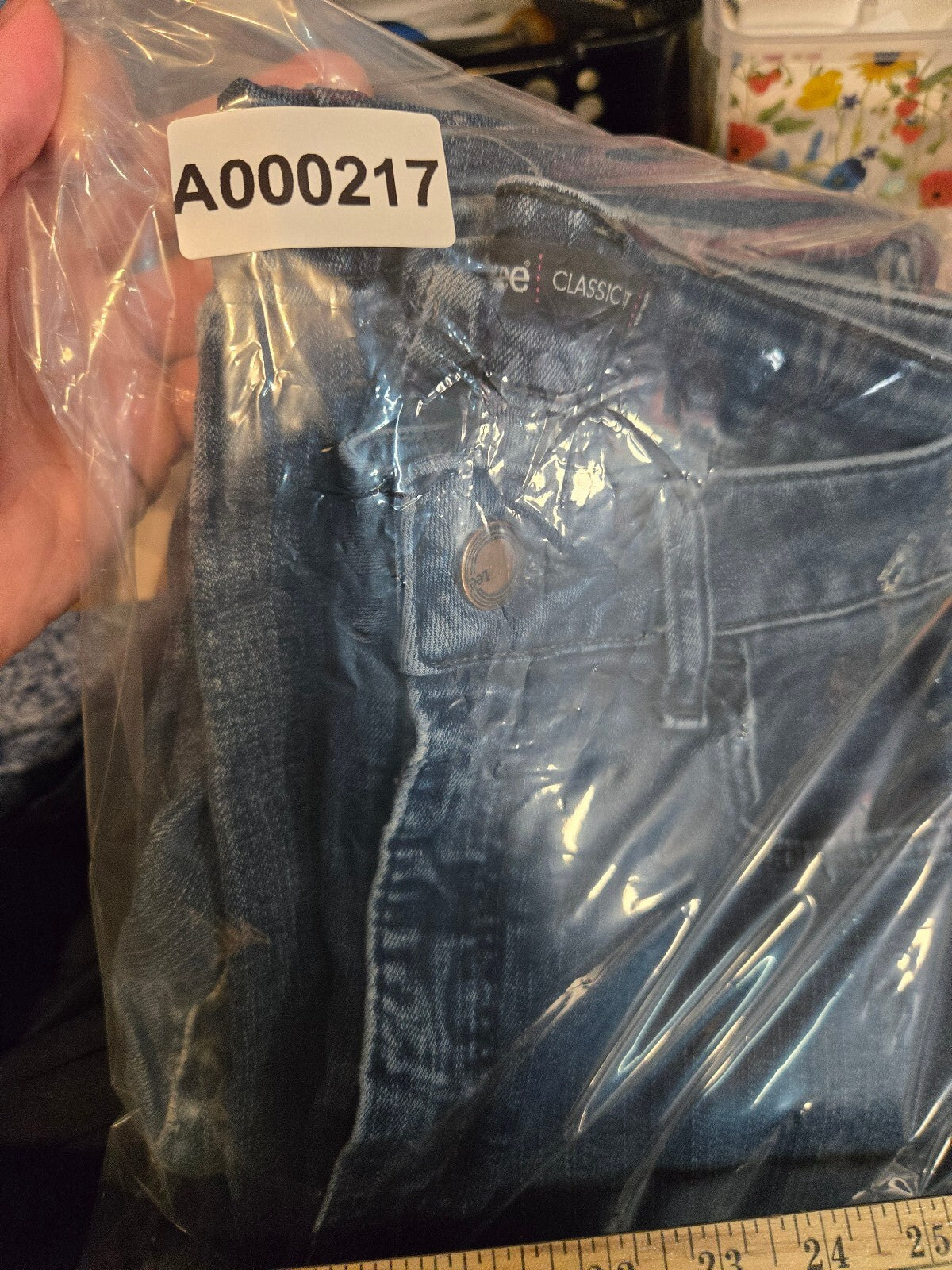 Lee Classic Fit Women's Blue Denim Jeans Size 6